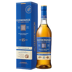 GLENMORANGIE 格兰杰 卡德堡 15年 单一麦芽 苏格兰威士忌 700ml 礼盒装