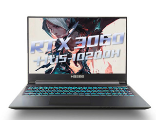 Hasee 神舟 战神 15.6英寸 游戏本 i5-10200H、RTX 3060 6G、8GB、512GB SSD