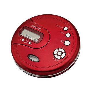KOIZUMI 影音电器便携式CD红色做工精致经久耐用