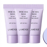 LANEIGE 兰芝 隔离霜雪纱修颜隔离小样10ml紫色提亮肤色妆前乳遮瑕女中样