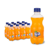 88VIP：Fanta 芬达 可口可乐 芬达含汽饮料  300mlx12瓶