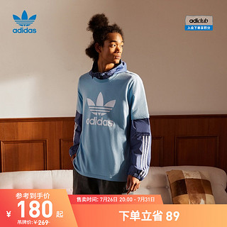 adidas 阿迪达斯 官方三叶草男装居家运动上衣圆领短袖T恤HE4954