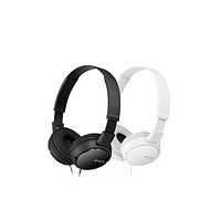 SONY 索尼 MDR-ZX110 头戴式有线耳机麦克风电脑学生耳麦ZX110AP