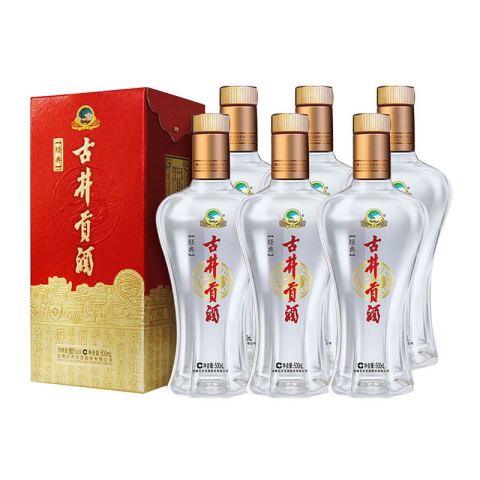 省199.5元】古井贡酒白酒_古井贡酒经典50%vol 浓香型白酒500ml*6 省199.5元】古井贡酒白酒_古井贡酒经典50%vol 浓香型白酒500ml*6