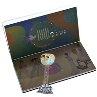 唯物主艺 故宫文创韩熙载夜宴图手账学生创意礼物网红手帐本古风本子生日送礼笔记本