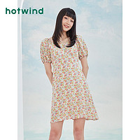 hotwind 热风 女士碎花连衣裙 F19W1215