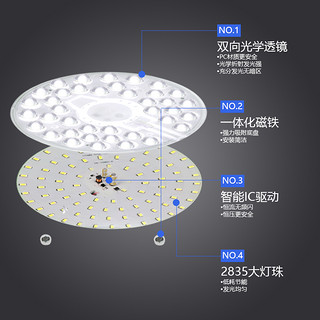 顶者 led吸顶灯替换灯芯