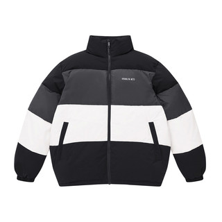 太平鸟男装奥莱 羽绒服冬季潮流日系工装休闲外套男 黑色BYACB4313 XL