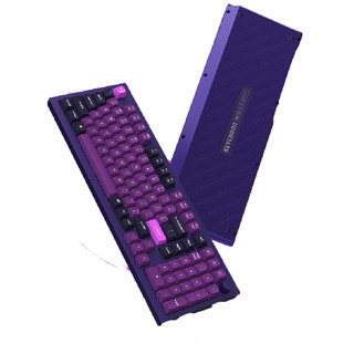 Keychron Q5Pro 双模机械键盘 阳极暗紫（100键、凯华知夏轴、铝坨坨）