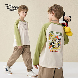Disney baby 儿童肩袖长袖T恤