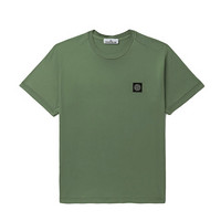 STONE ISLAND 石头岛 Logo 刺绣T恤