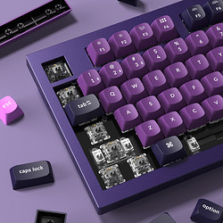 Keychron Q5Pro 双模机械键盘 阳极暗紫（100键、凯华知夏轴、铝坨坨）