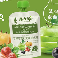 bittiko 贝爱其味 婴幼儿果蔬泥 100g