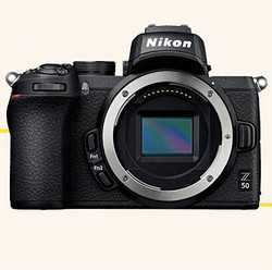 Nikon 尼康 Z 50 APS-C画幅 微单相机 黑色 Z DX 16-50mm F3.5 VR 变焦镜250mm F4.5 VR 变焦镜头 双头套机