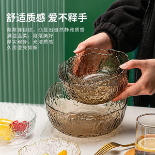 aglaia 艾格莱雅 茶色沙拉碗 3件套
