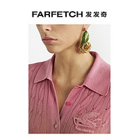 ETRO 艾绰 女士叶片吊饰耳环FARFETCH发发奇