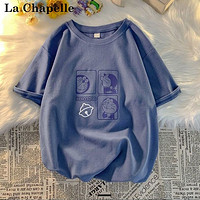 La Chapelle 情侣款宽松短袖T恤