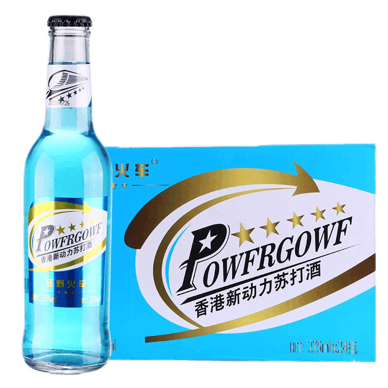 奇盟新动力苏打酒鸡尾酒整箱预调酒275ml*24瓶整箱装 香港新动力梦幻型275ml*24瓶装
