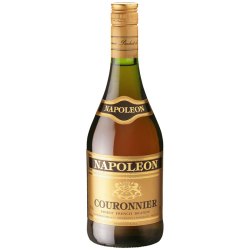 Couronnier 富豪 洋酒 法国原装进口 必得利旗下老牌 经典白兰地 700ml 裸瓶