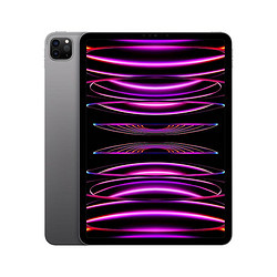 Apple 苹果 iPad Pro 11英寸平板电脑 2022年款(2TB WLAN版/M2芯片/学习办公娱乐游戏/MNXM3CH/A) 深空灰色