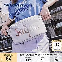 SKECHERS 斯凯奇 秋冬大学生运动包幻彩满印腰包斜挎包包包