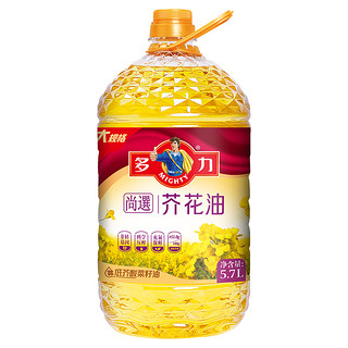 MIGHTY 多力 尚选低芥酸菜籽油芥花油5.7L家用食用油