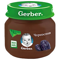 Gerber 嘉宝 婴幼儿辅食西梅泥 80g