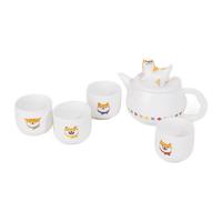 SANQ 三浅 可爱柴犬茶具套装 5件套