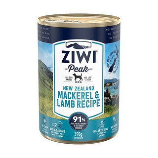 ZIWI 滋益巅峰 狗罐头主食罐390g 新西兰进口幼犬成犬湿粮拌饭全犬种通用型 随机口味390g*6罐