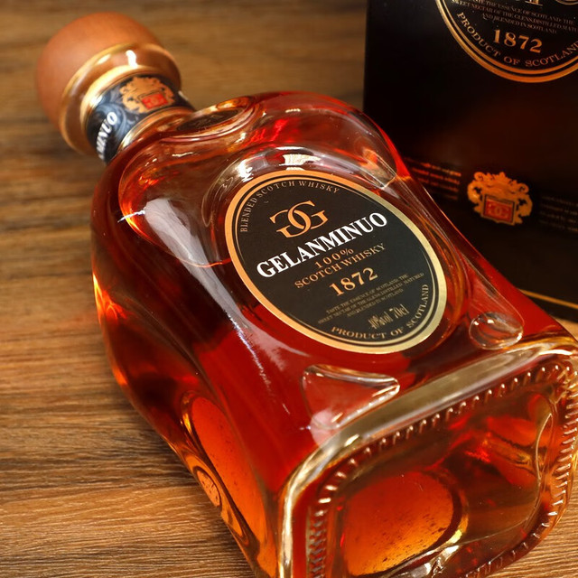 Gelanminuo 格兰米诺 苏格兰纯麦芽双桶威士忌700ml (赠送同款1支+礼袋）