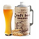 有券的上：QINGMAI 青麦 啤酒 12°P 拉格黄啤酒 1L*2桶