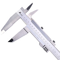 SHINWA 19922 日本企鹅牌游标卡尺机械式刻度卡尺高精度不锈钢内径外径深度测量尺0-1000mm