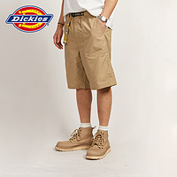 Dickies 帝客 橡筋腰头缇花腰带工装休闲短裤