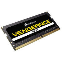 美商海盗船 复仇者系列 DDR4 2666MHz 笔记本内存 普条 黑色 16GB CMSX16GX4M1A2666C18