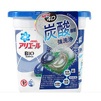 PLUS会员：P&G 宝洁 洗衣球4D冰凉清爽型12颗蓝色 宝洁碧浪ARIEL洗衣凝珠洗衣液