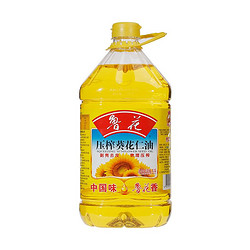 luhua 鲁花 压榨葵花仁油5L桶装剥壳去皮压榨桶装食用油植物油葵花籽油