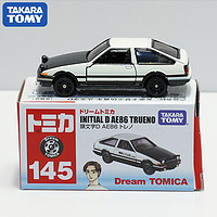 TOMICA 多美卡 日本TOMY多美卡仿真丰田AE86车模型合金车头文字D同款赛车486466