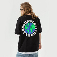 百亿补贴：ICONSLAB 联名SSUR PLUS 男士涂鸦地球短袖T恤