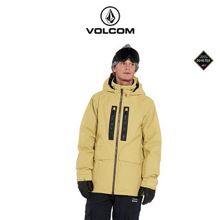 VOLCOM 钻石国际大牌保暖防风防水GORE-TEX滑雪服2023冬季男士外套