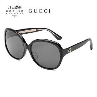 GUCCI 古驰 女款墨镜 GG0080SK-001