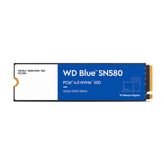 蓝盘系列 SN580 NVMe M.2 固态硬盘