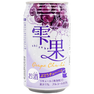 Asahi 朝日啤酒 临期日本进口果味酒饮料朝日物产乳酸葡萄白桃味配置酒350ml罐装