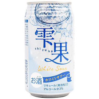 Asahi 朝日啤酒 临期日本进口果味酒饮料朝日物产乳酸葡萄白桃味配置酒350ml罐装