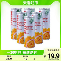 88VIP：DReena 特丽娜 马来西亚特丽娜百香果混合果汁240ml*6罐饮品饮料