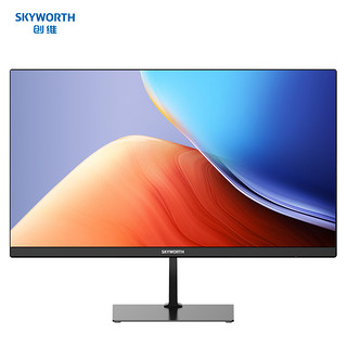 SKYWORTH 创维 显示器21.5英寸 低蓝光爱眼不闪 全高清电脑液晶显示屏
