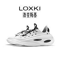 LOXKI 洛克斯基Alpha洞洞鞋凉鞋男夏季外穿透气男士休闲沙滩鞋女潮