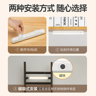 BULL 公牛 暖白光镜前灯 6W 灯长30cm 1.5m线 带开关