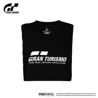FANTHFUL GT赛车 主题黑色短袖T恤 PS游戏跑车浪漫旅周边