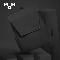 MAH羊舍联名款YOUNG纯色双肩包女休闲高中学生书包男新款旅行背包