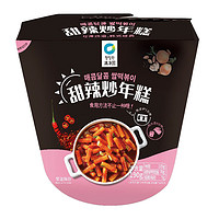 88VIP：清净园 方便速食网红韩式甜辣炒年糕条190g*1盒微波即食半成品火锅